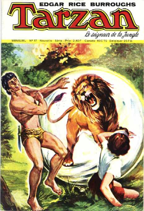 Scan de la Couverture Tarzan Nouvelle Srie n 37